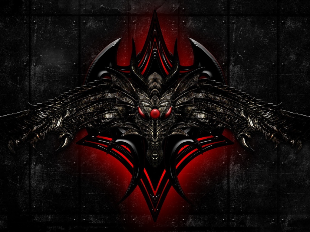 Темный дракон обои