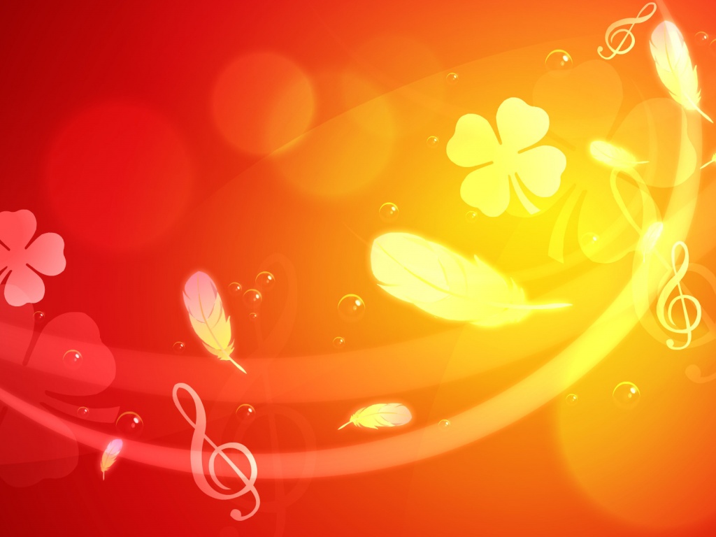 Тёплая энергия света обои