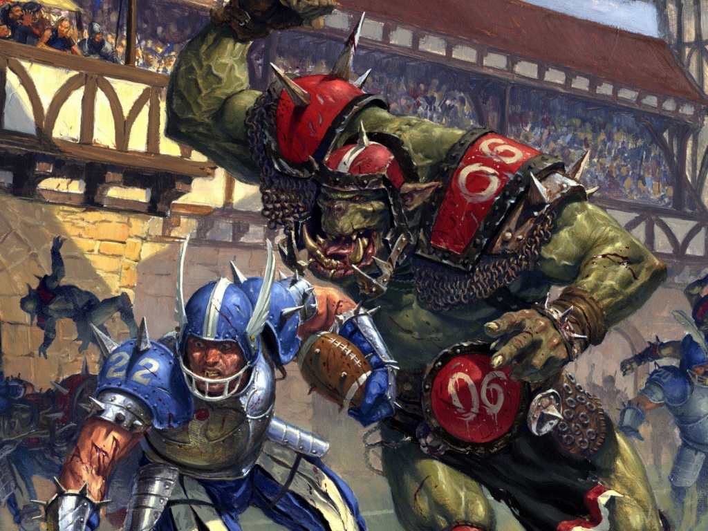 Игра людей и орков обои