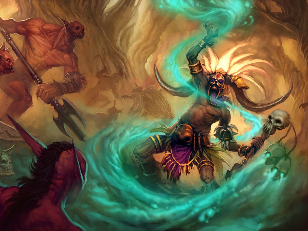 Шаман из Diablo 3 обои