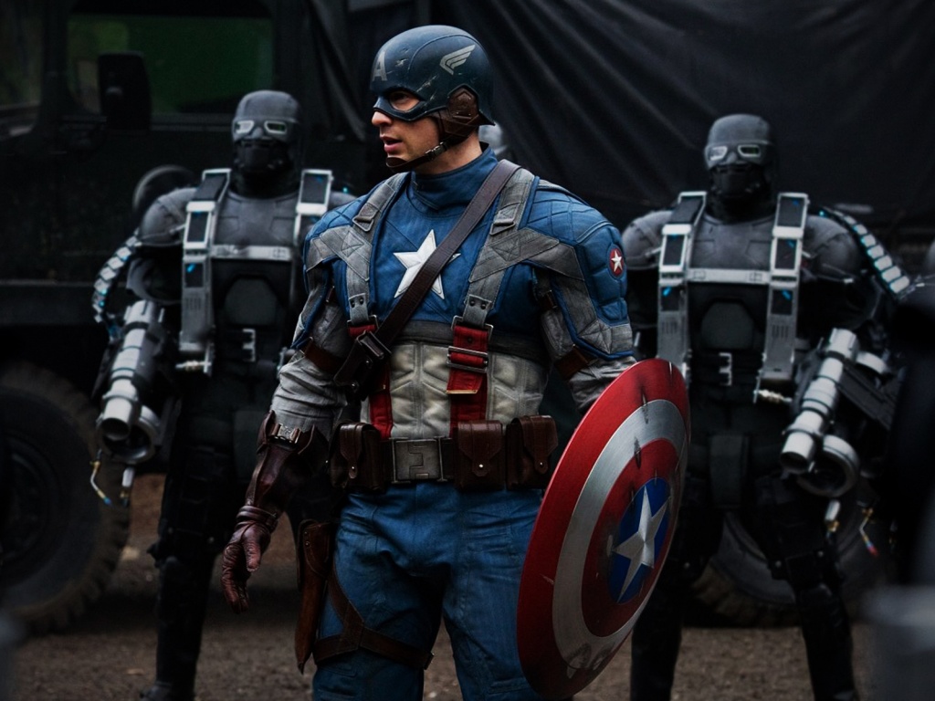 Капитан Америка обои