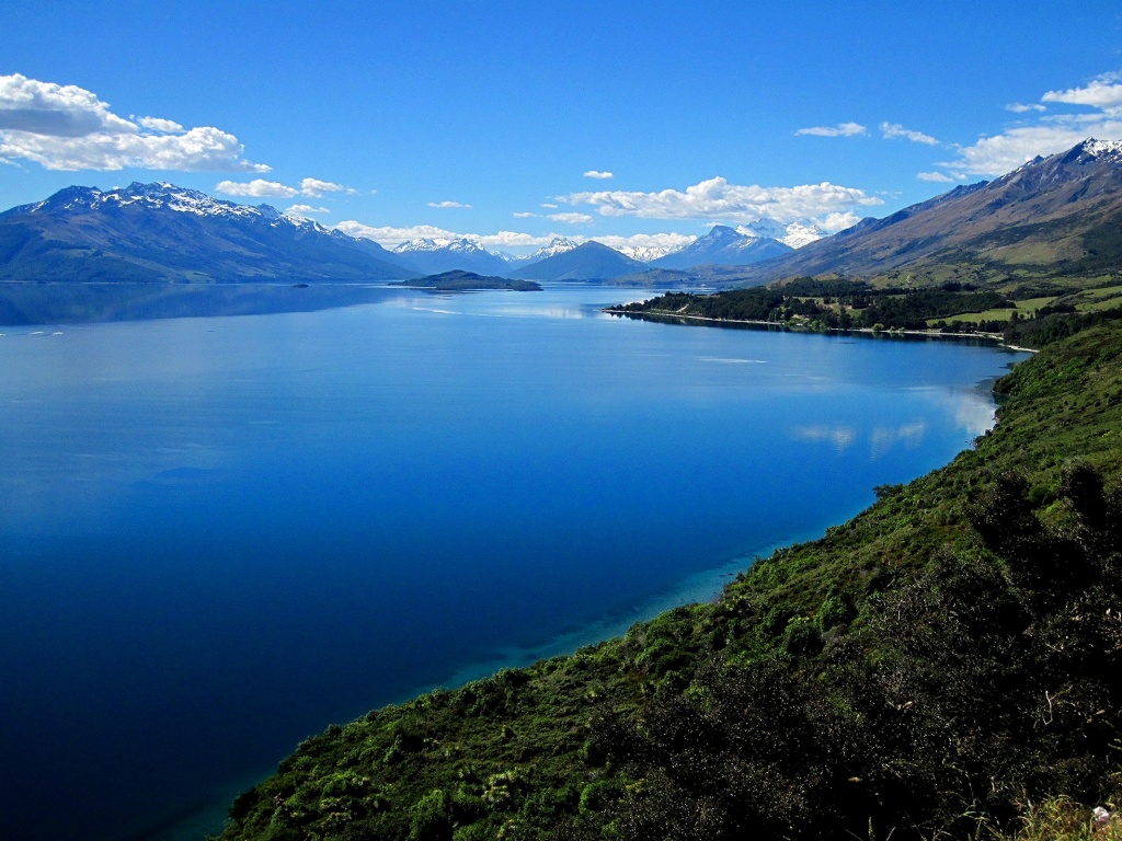 Горное озеро обои