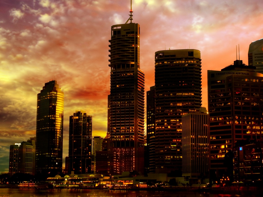 Австралийский город обои