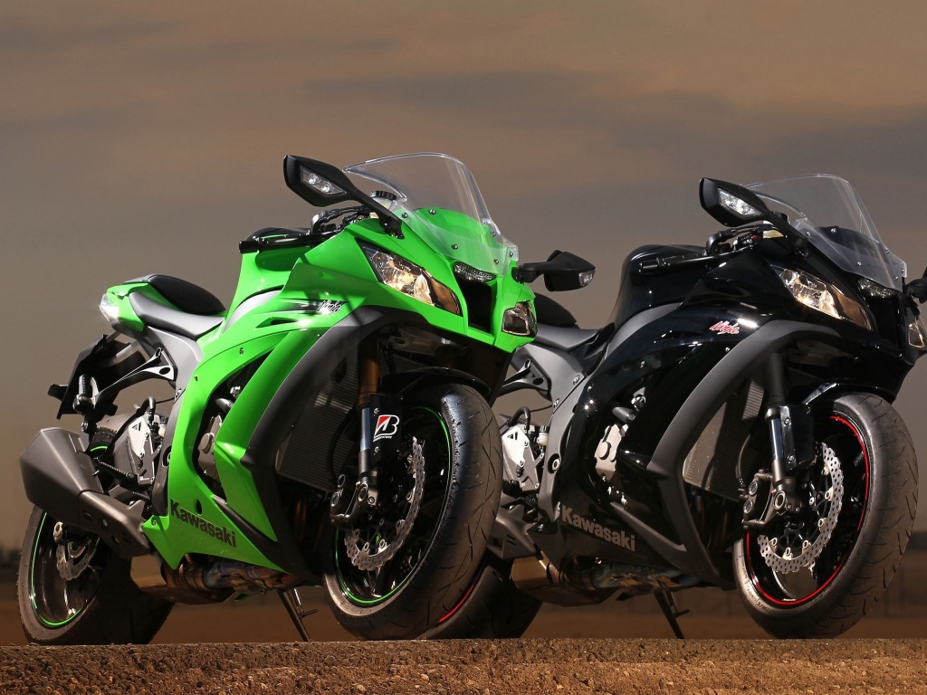 Два Кавасаки обои