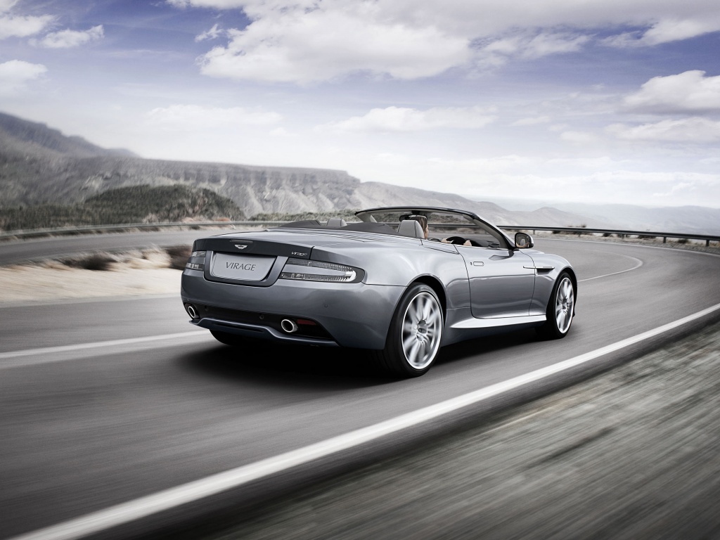 Астон кабриолет обои