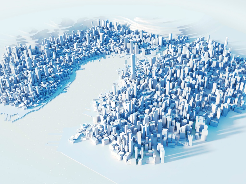 Город из Mirrors Edge обои