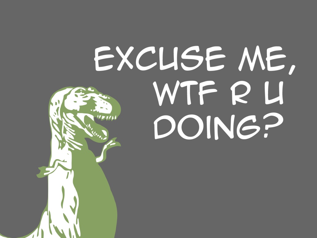 Excuse me, wtf are you doing? обои