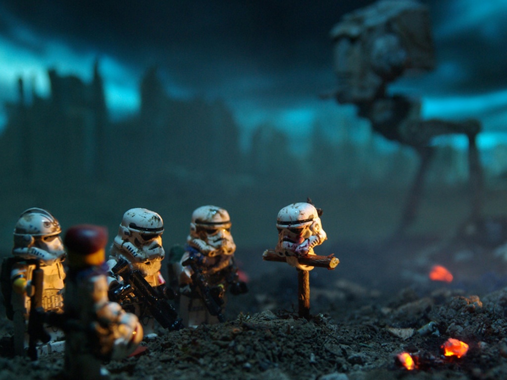 Могила Lego штурмовика обои
