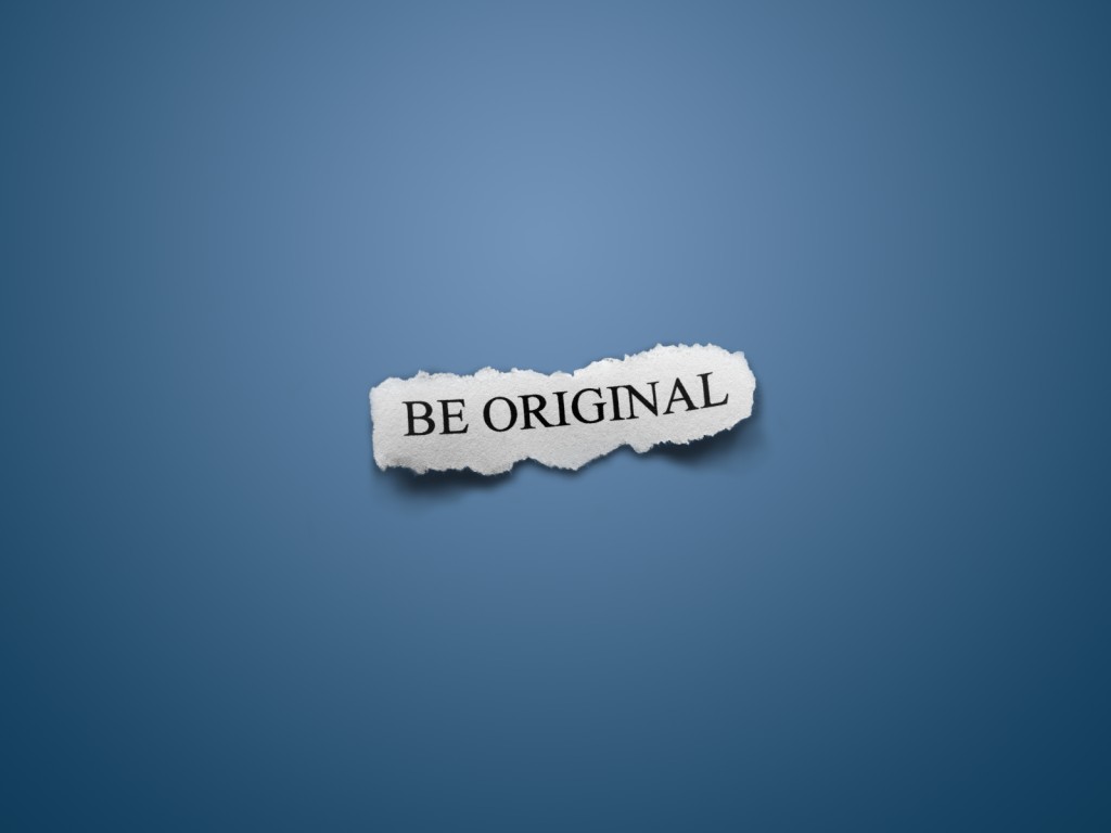 Будь оригинален обои