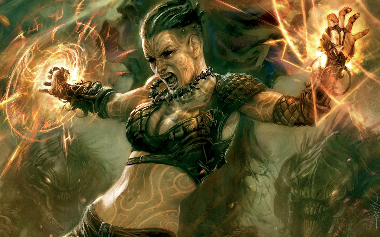 Колдунья обои