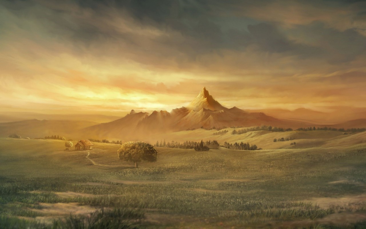 Пейзаж обои