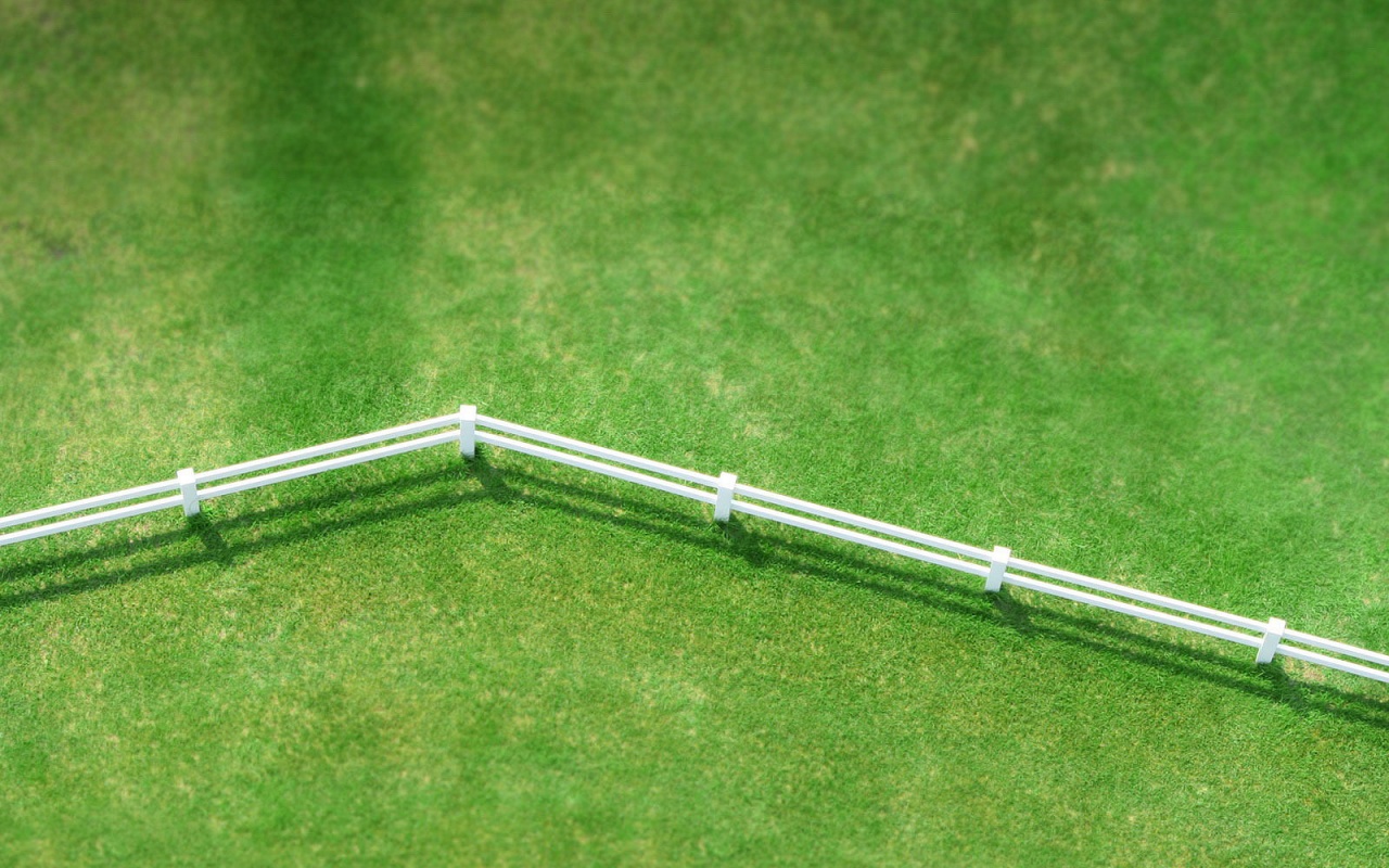 Белый заборчик обои