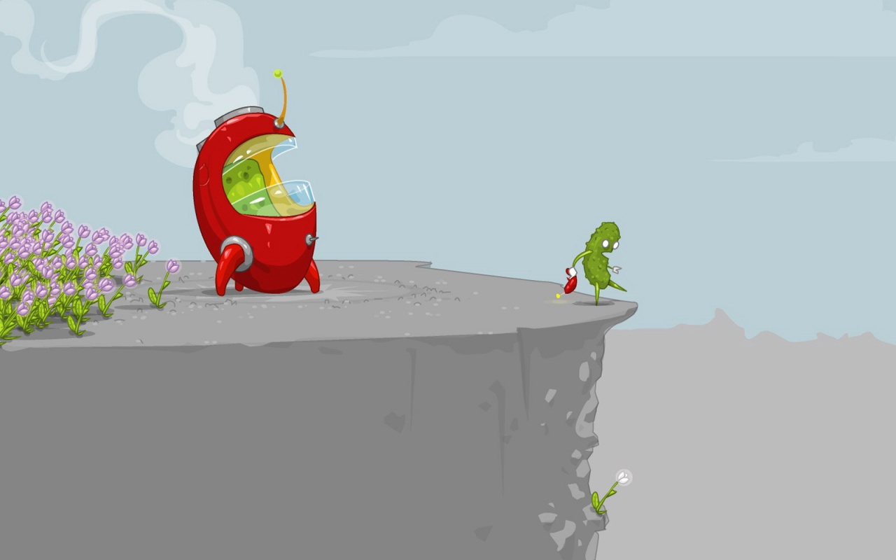 Инопланетное растение обои