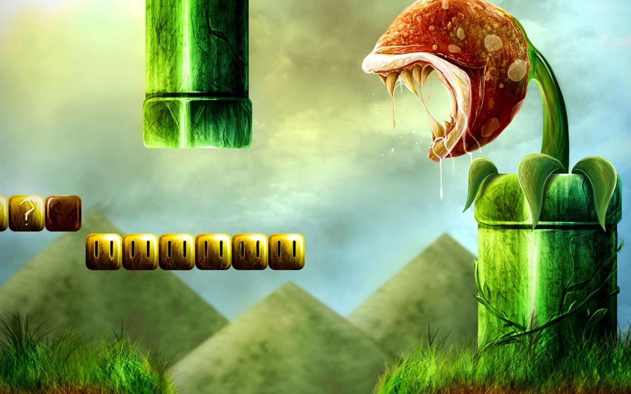 Новый марио обои