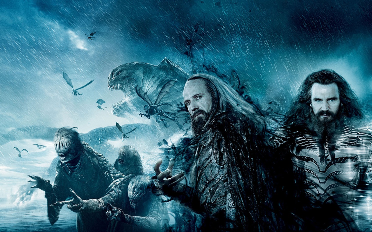 Зевс и Аид из фильма Битва Титанов обои