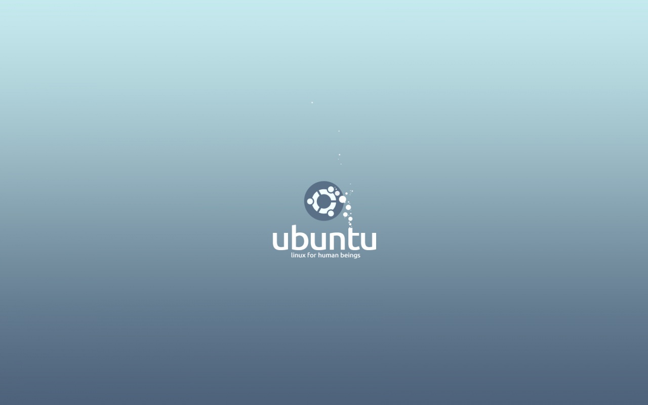 Логотип Ubuntu обои