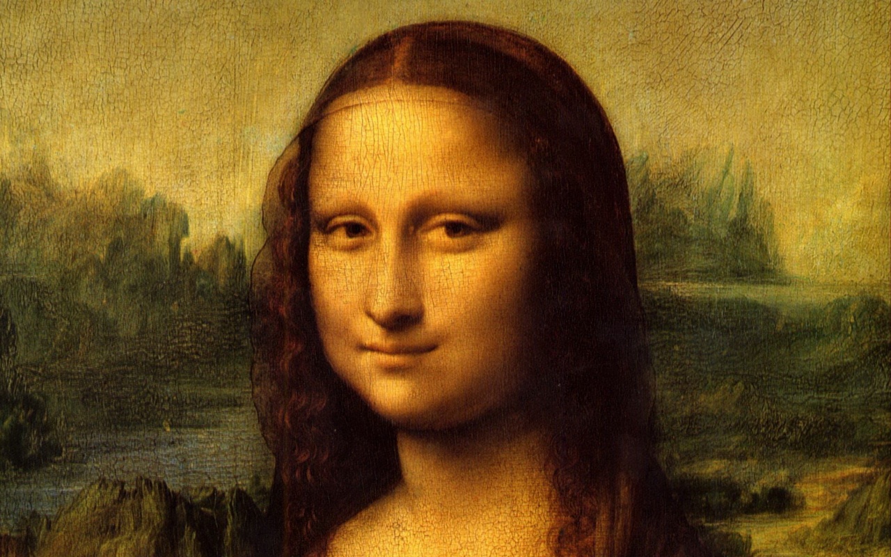 Картина Мона Лиза обои