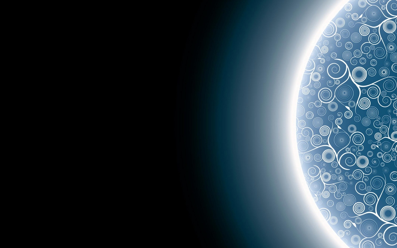 Планета из узоров обои