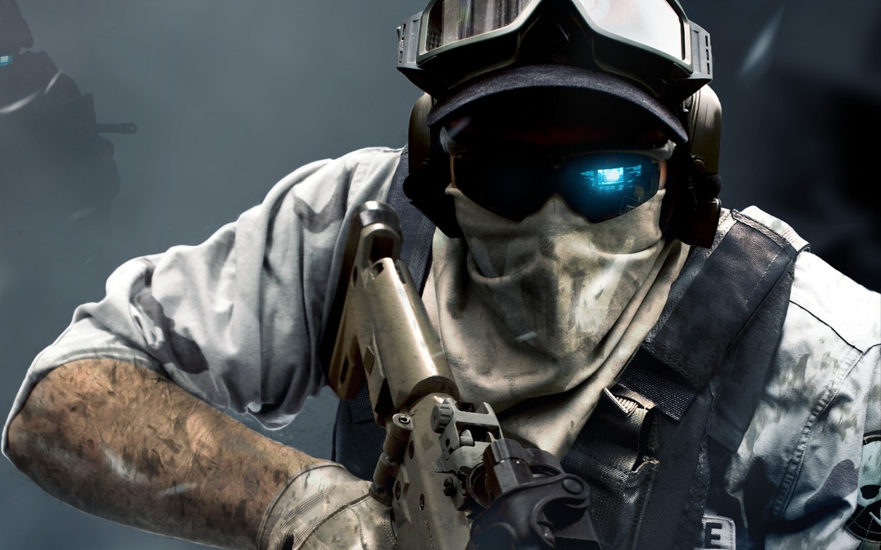 Боец в маске обои