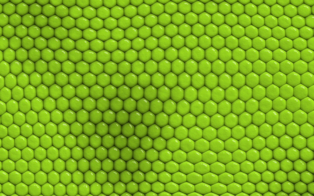 Зеленая сотообразная структура обои
