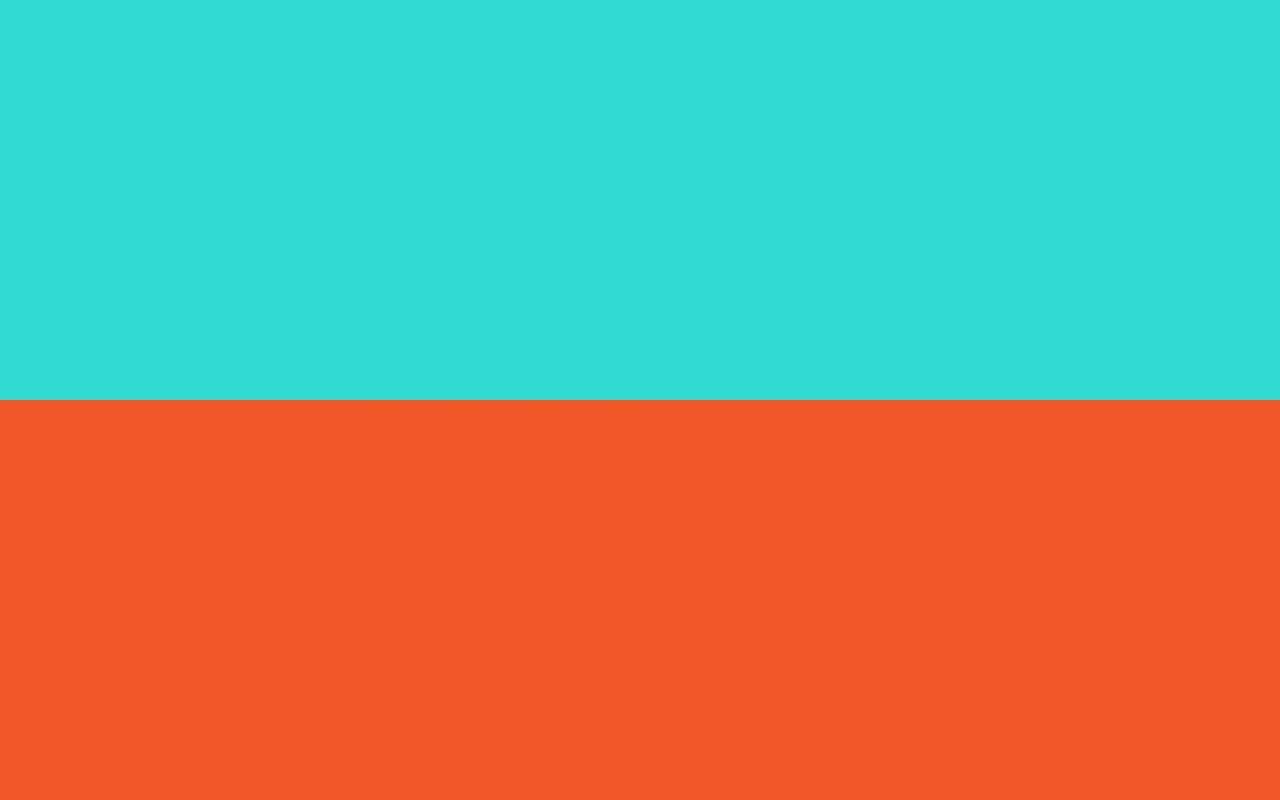 Голубая и оранжевая полосы обои