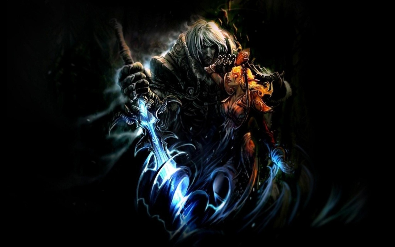 Ледяной клинок обои