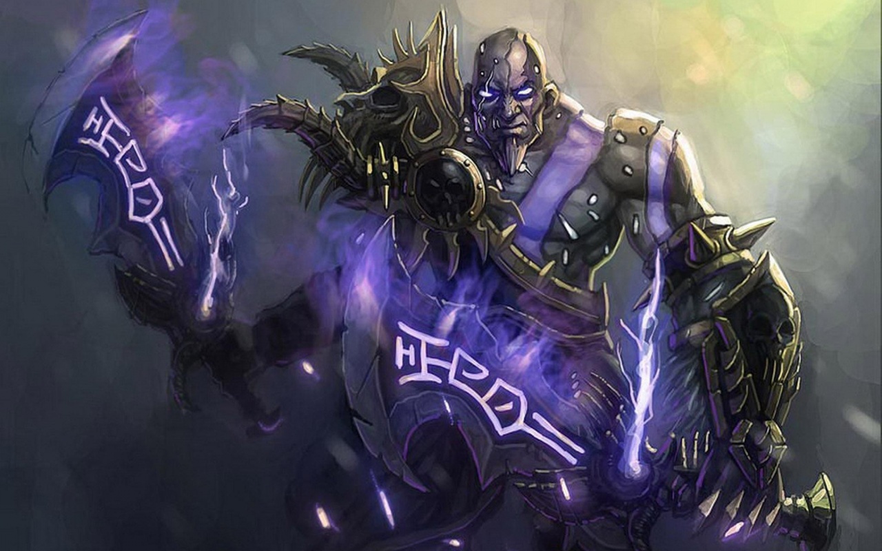 Андед с топорами обои