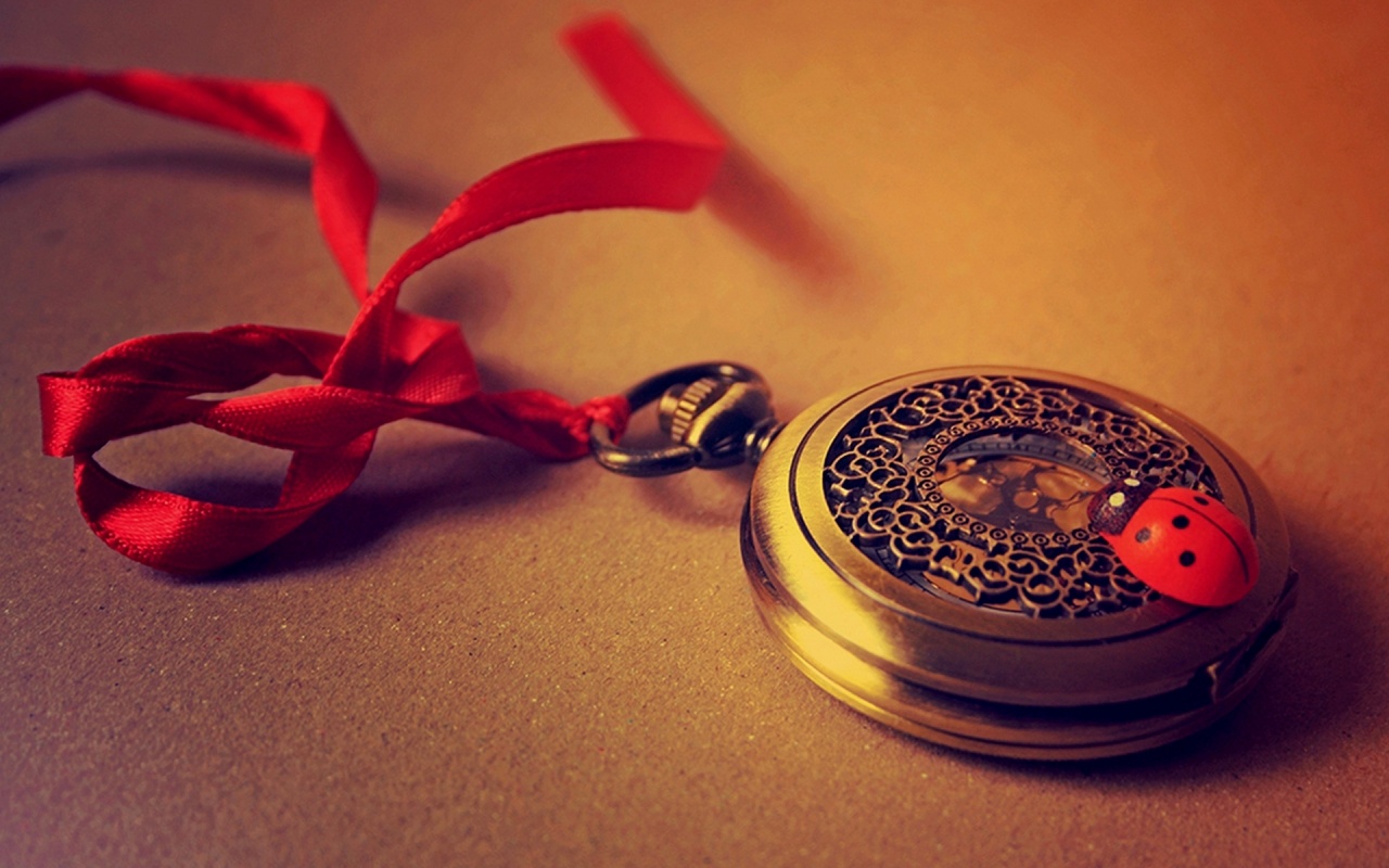 Искусные карманные часы обои