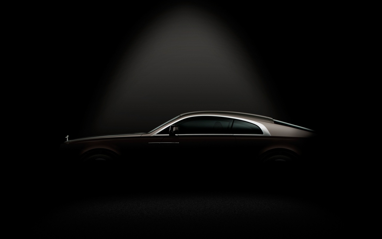 Силуэт Rolls Roys обои