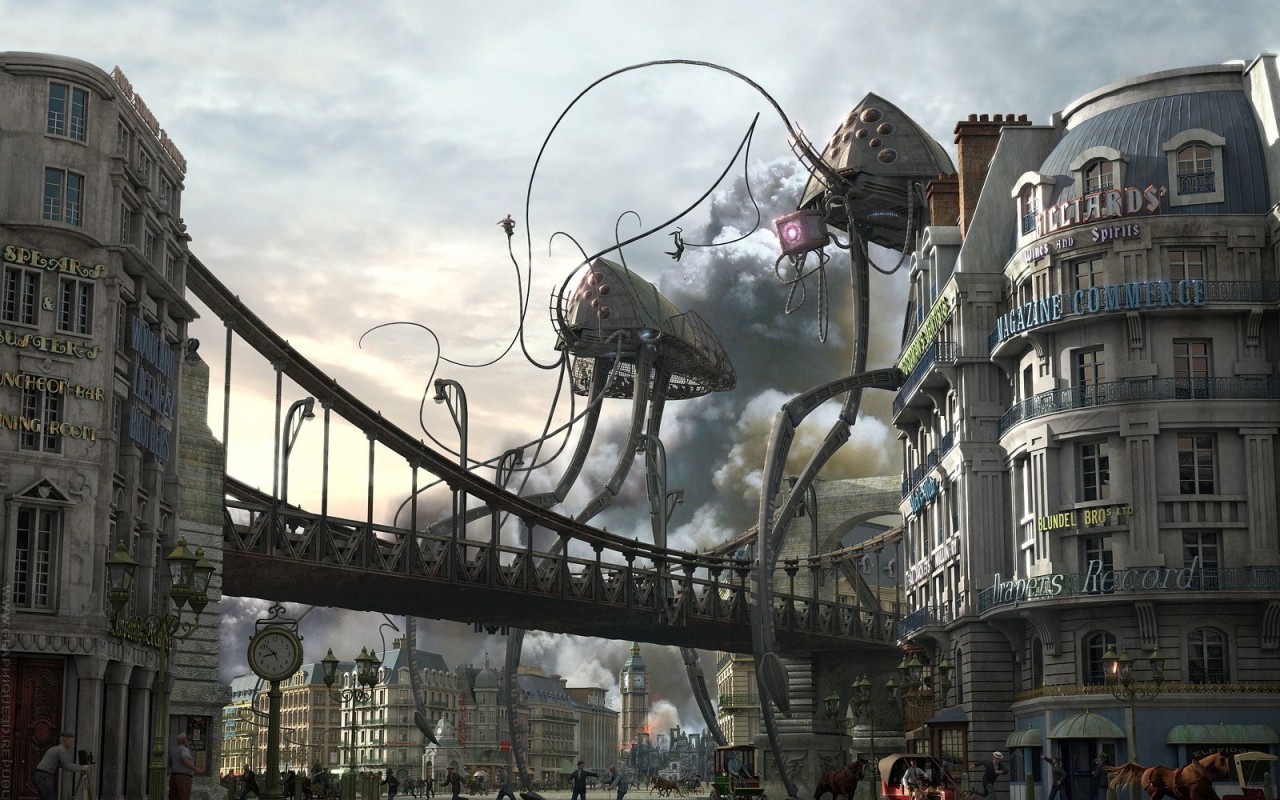 Война миров обои