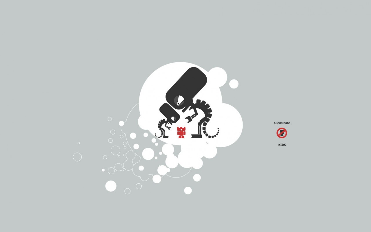 Чужие не любят детей обои