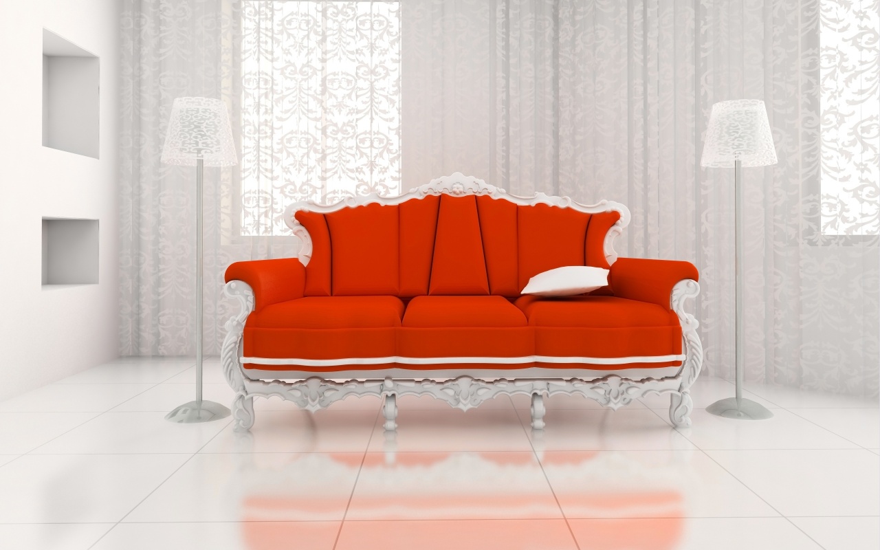 Диван в стиле ампир обои
