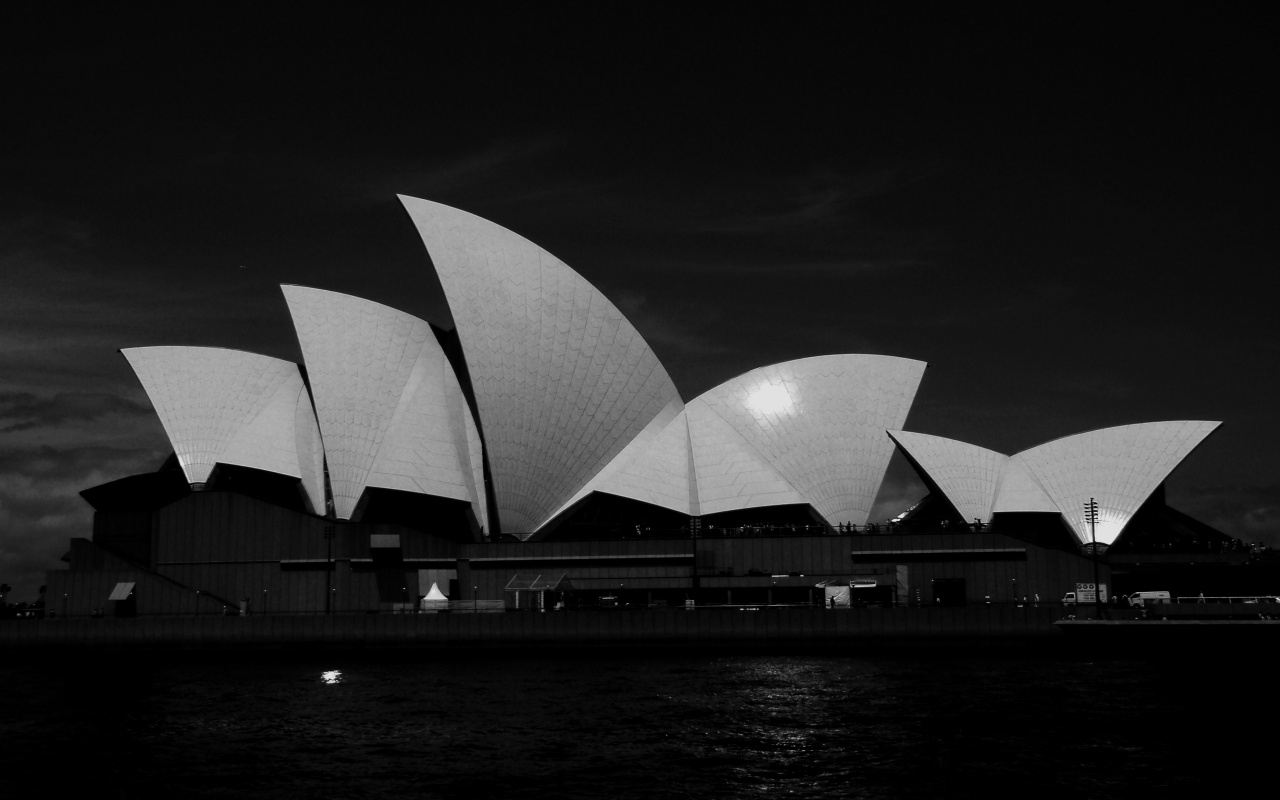 Здание оперного театра в Сиднее обои