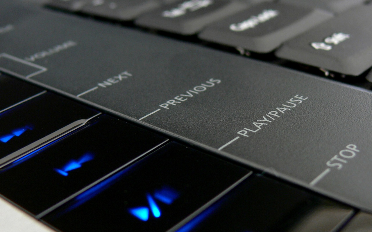 Кнопки ноутбука обои