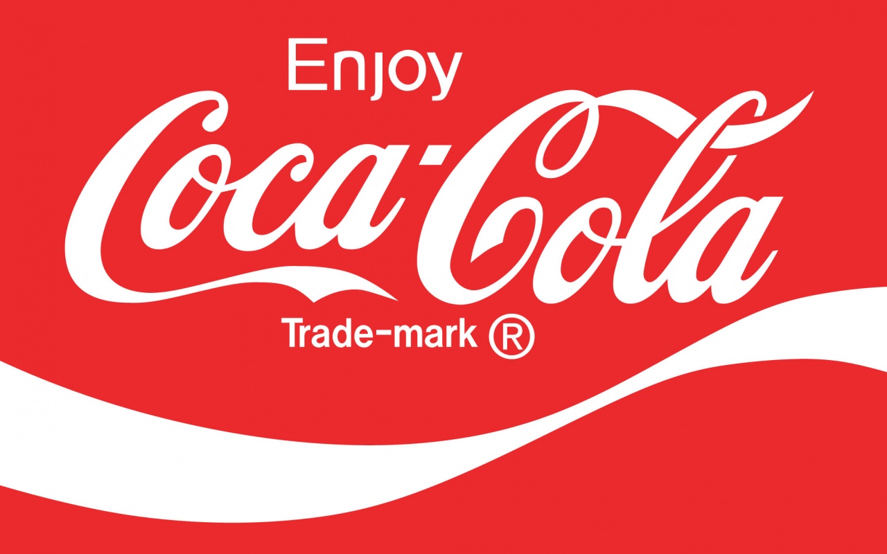 Оригинальный логотип Coca-Cola обои