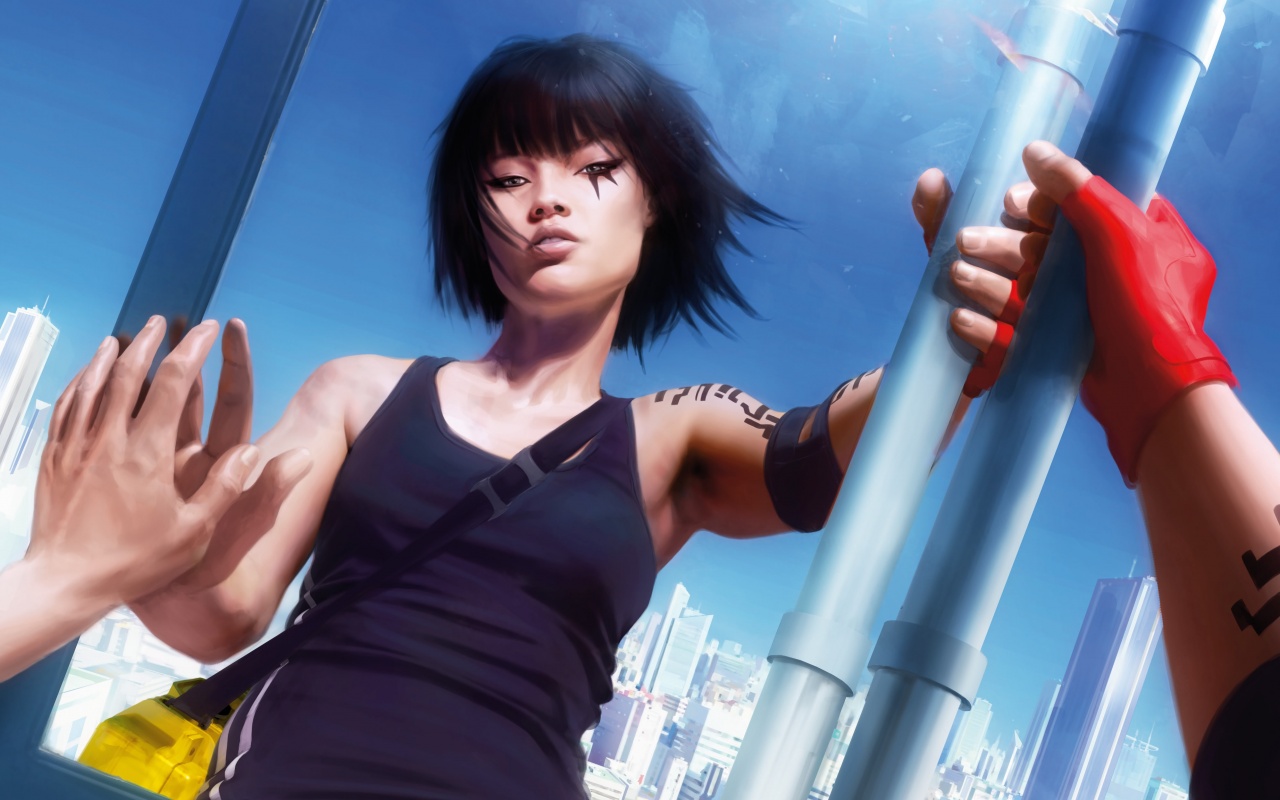 Faith из Mirrors Edge обои