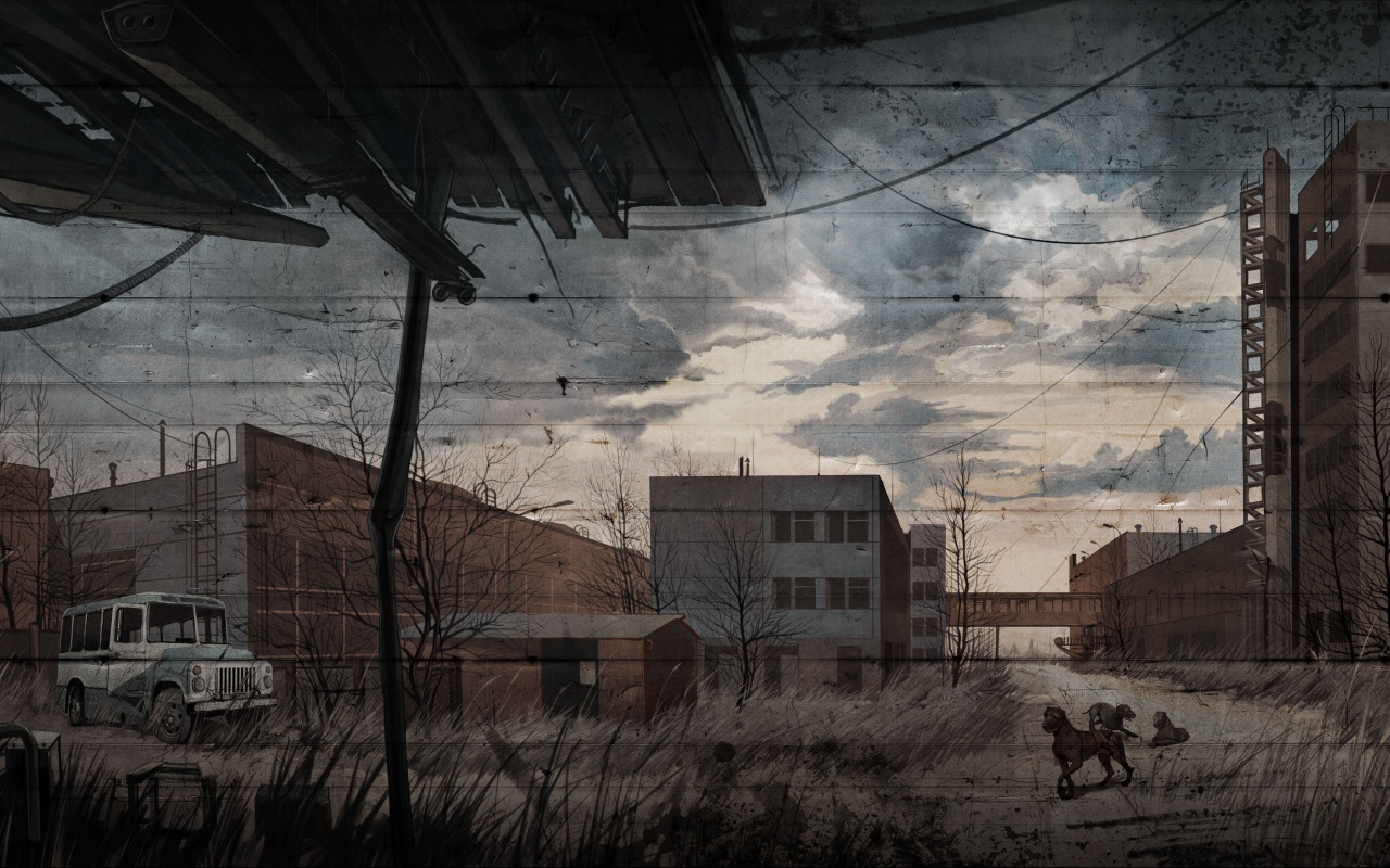 Припять из сталкера обои