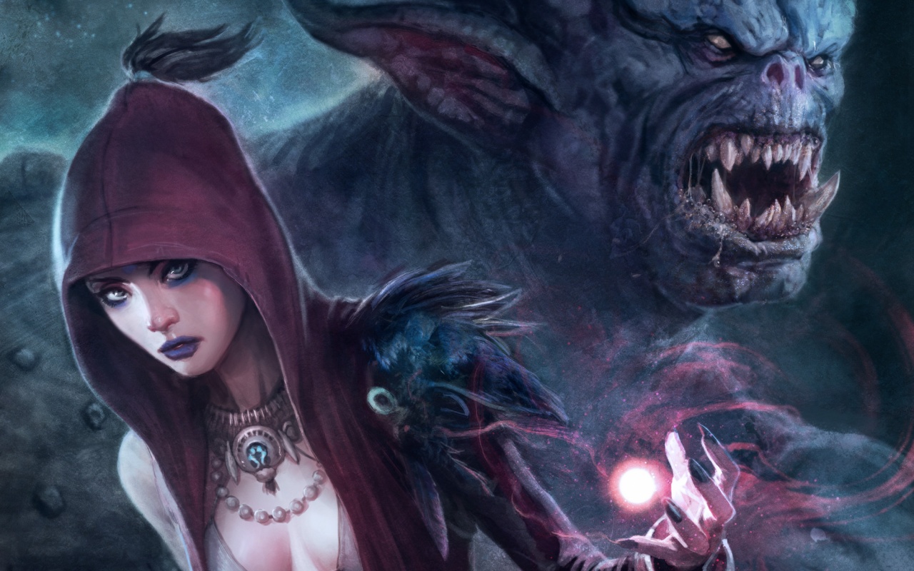 Морриган и порождение тьмы обои