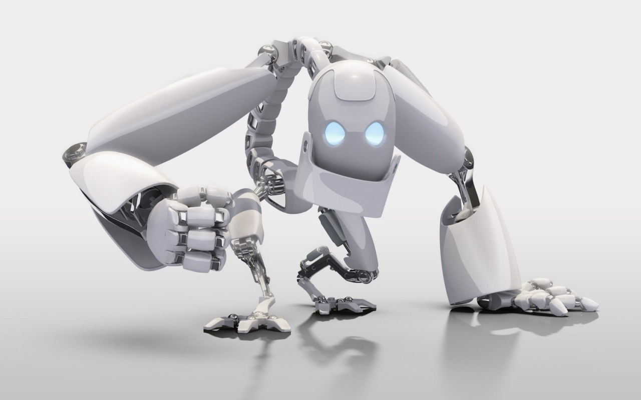 Крадущийся робот обои