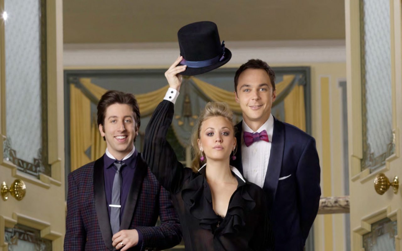 Персонажи теории большого взрыва обои