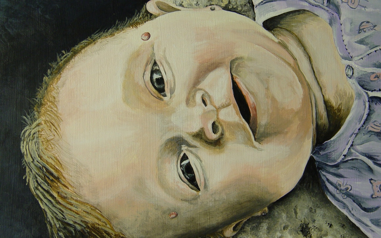 Портрет ребёнка обои