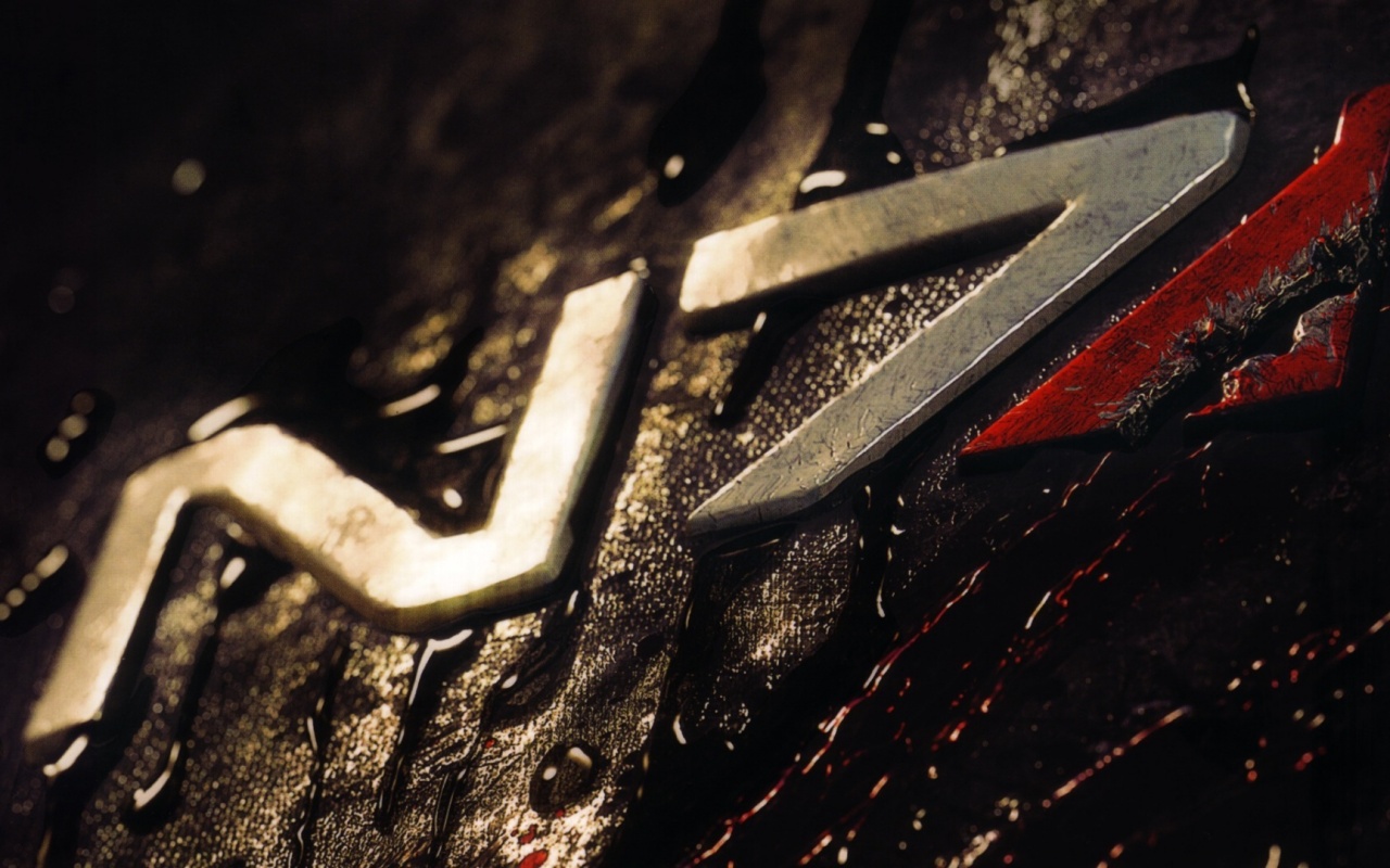 Логотип команды N7 из mass effect обои