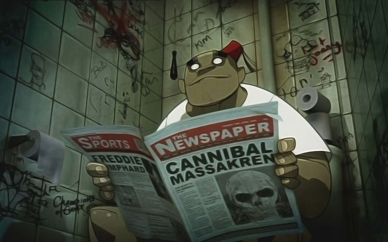 Рассел Хоббс из Gorillaz обои