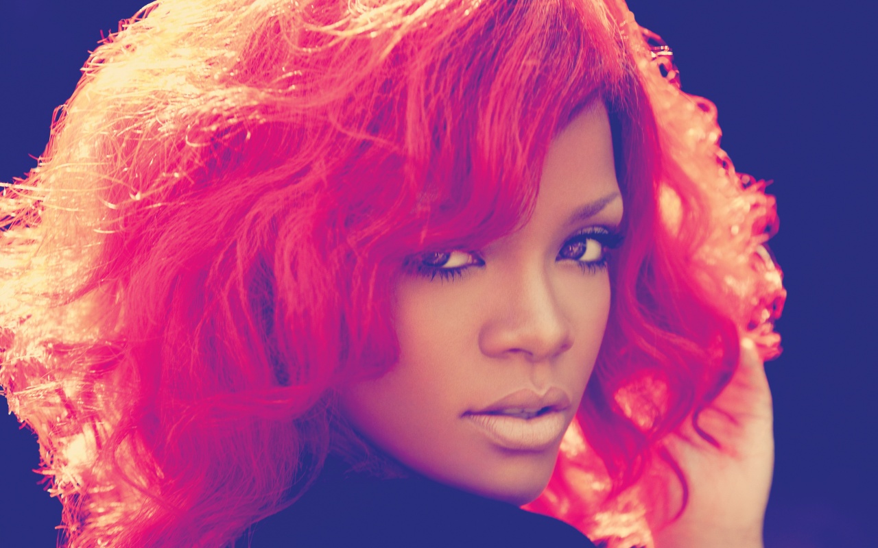 Огненная Рианна обои