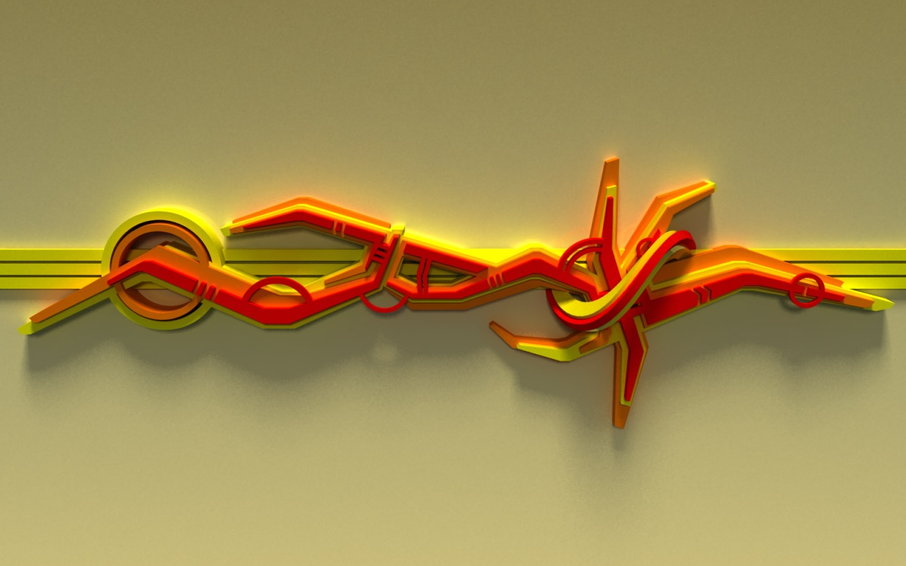 3D Граффити обои