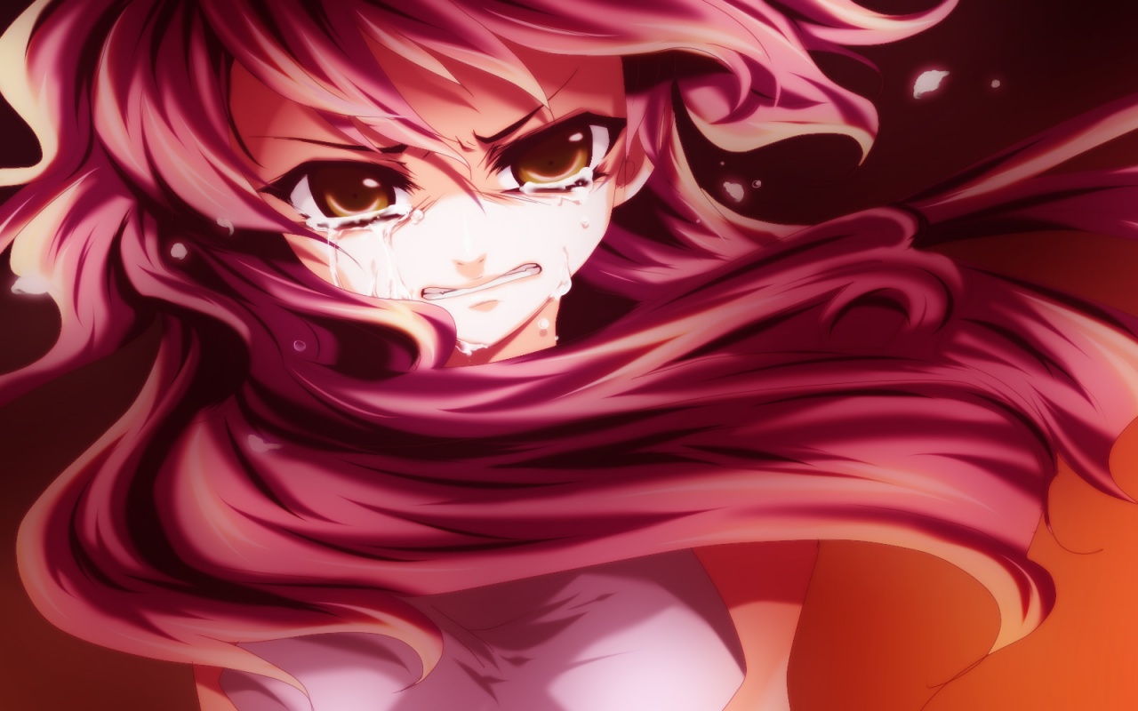 Девушка плачет обои