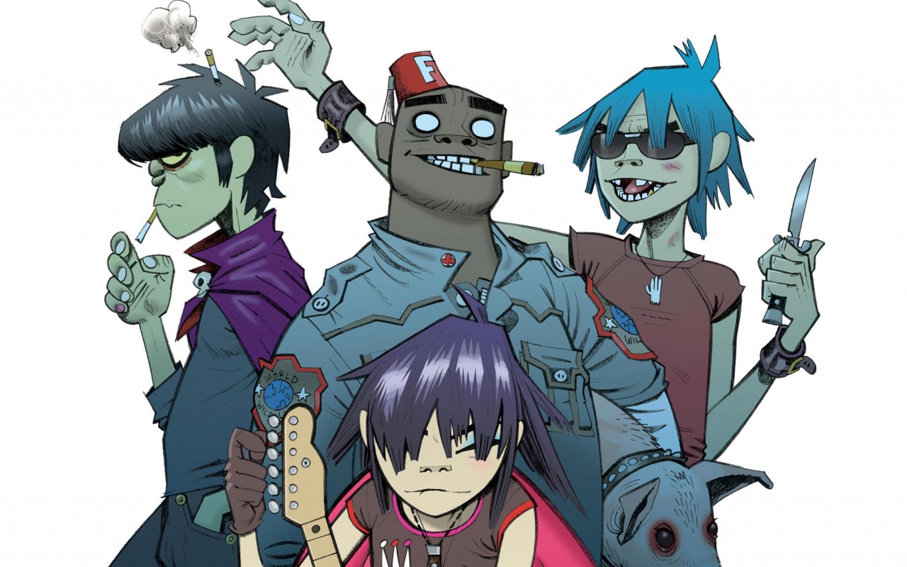 Gorillaz обои