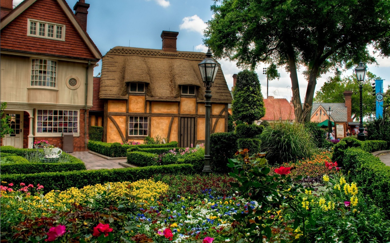 Провинциальный городок обои