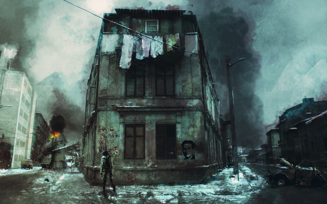 Эрик Блэр был прав обои