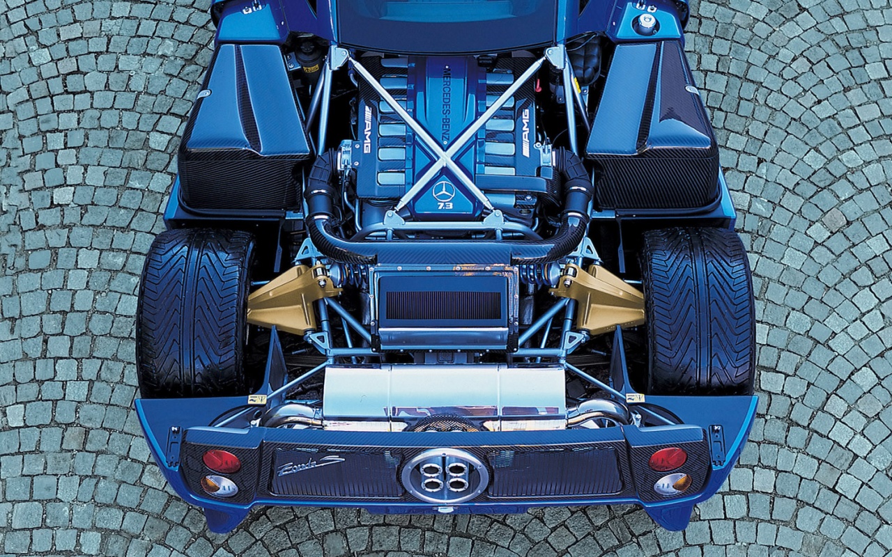 Двигатель Пагани обои